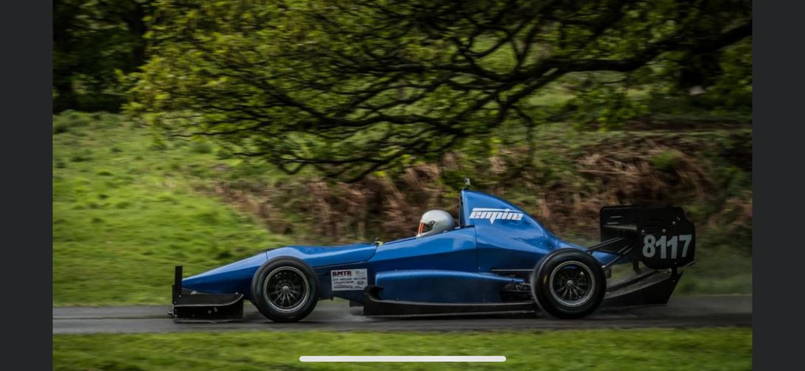 Jason Tunnicliffe driving his Empire Evo 2